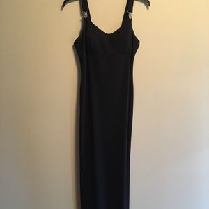Black formal dress